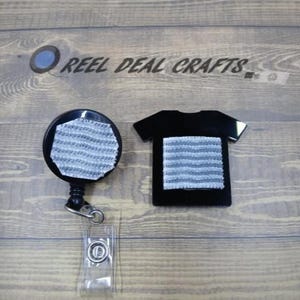 Sports Jersey Badge Reel TJ Watt Pittsburgh Football Inspired Medical Nursing Office Retractable ID Holder image 11