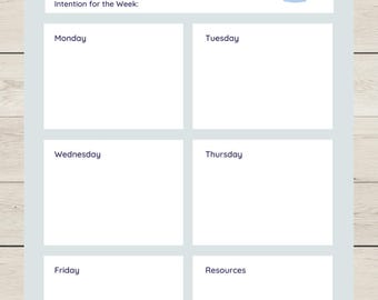 Plano de aula semanal