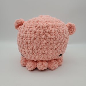 Amigurumi Crochet Cuttlefish Plushie, HandMade Crochet Animal, Plushie, Stuffed Animal, Toy.