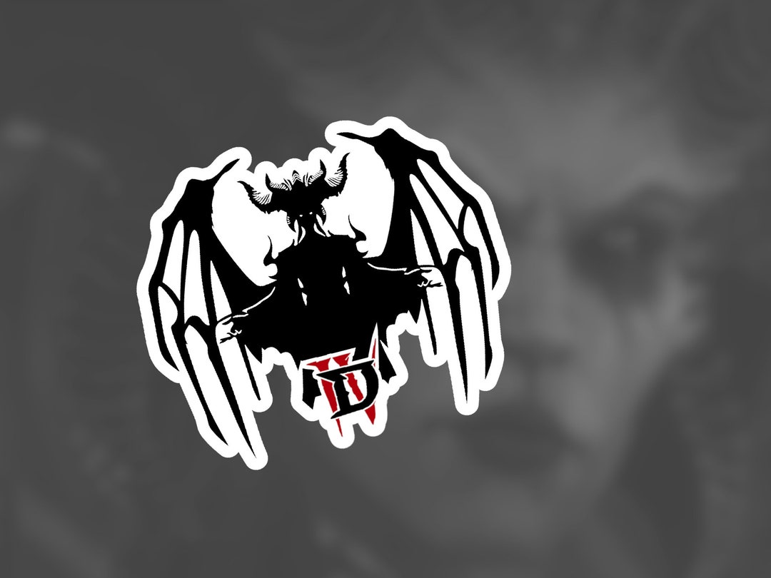 Lilith Firehawk Sticker Diablo IV Lilith Waterproof Sticker PC Laptop Phone Notebook Water ...