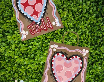 Hand-Painted Valentine’s Gift or Treat Bags