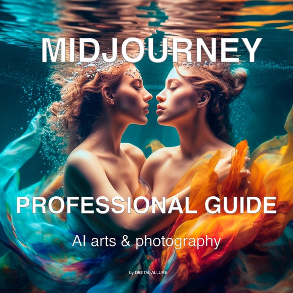 MIDJOURNEY V6 GUIDE. Prompt Tutorial. AI arts & photography manual for professionals by Digital Allure