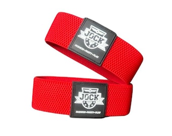 Jock Bicep Bands - Red