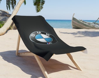 Serviette de plage BMW en fibre de carbone