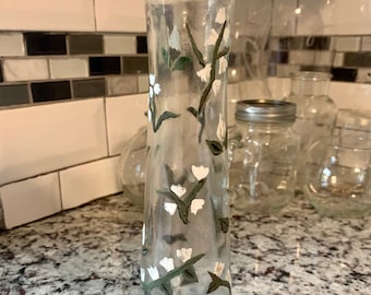 Small White Flower Vase