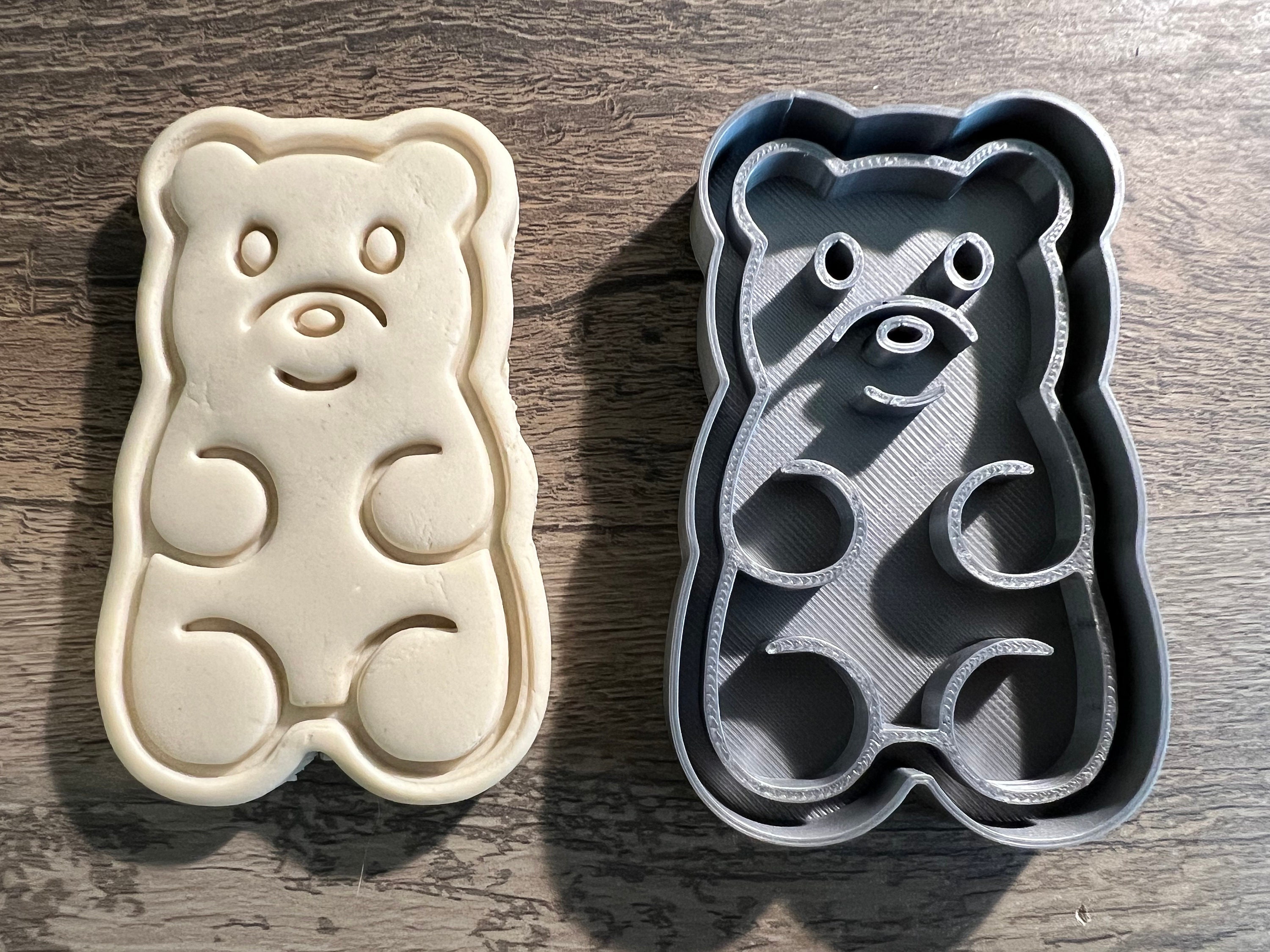 Gummy Bear Silicone Mold Resin, Fondant, Chocolate, Candy, Polymer Clay  (354)