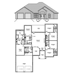 House Plans PDF Files - 5 Bdrm / 3 Bath - House Plan Home Designed Custom House Plan Blueprints