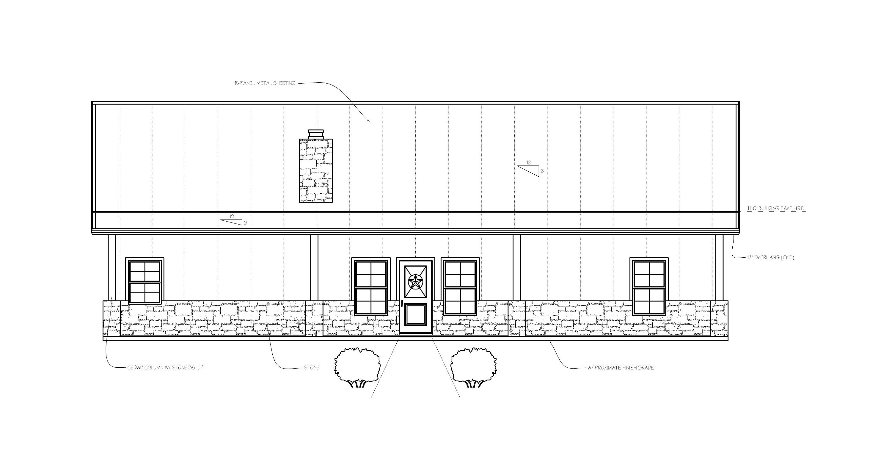 3 Bedroom Floor Plan: Custom Home Design Blueprint (PDF File) - 2303 Sq ...