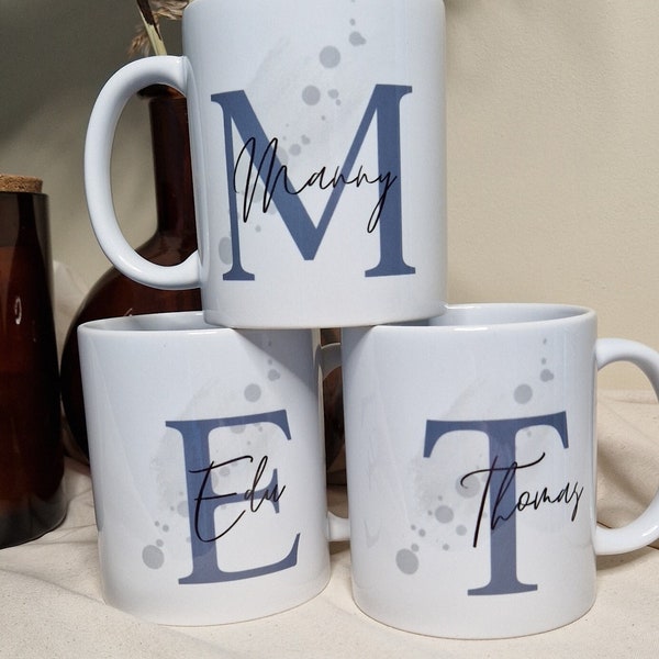 Tasse Monogramm mit Name