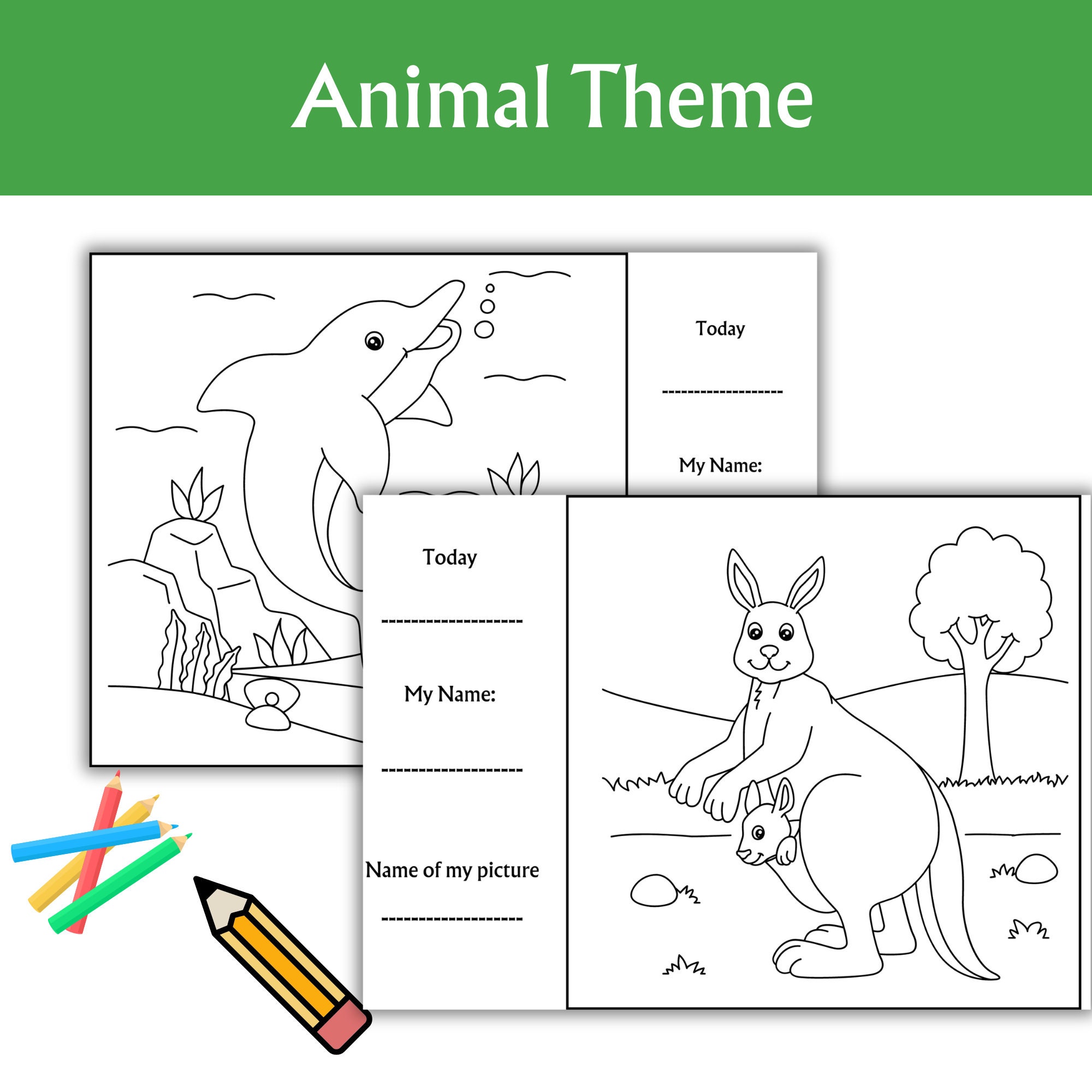 Printable Colouring Pictures of Animals Animal Images for Colouring ...