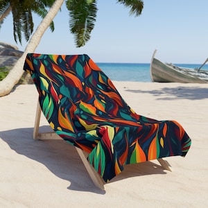 Thick beach towel hotsell