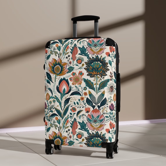 Floral sales rolling luggage