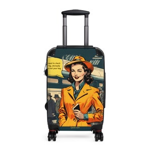 No Need To Check The Tag Suitcase, Carry On, Suitcase Comes In 3 Sizes, Carry On 22 in, M 27 in, L 31 in, 360 Degree Swivel Wheels image 4