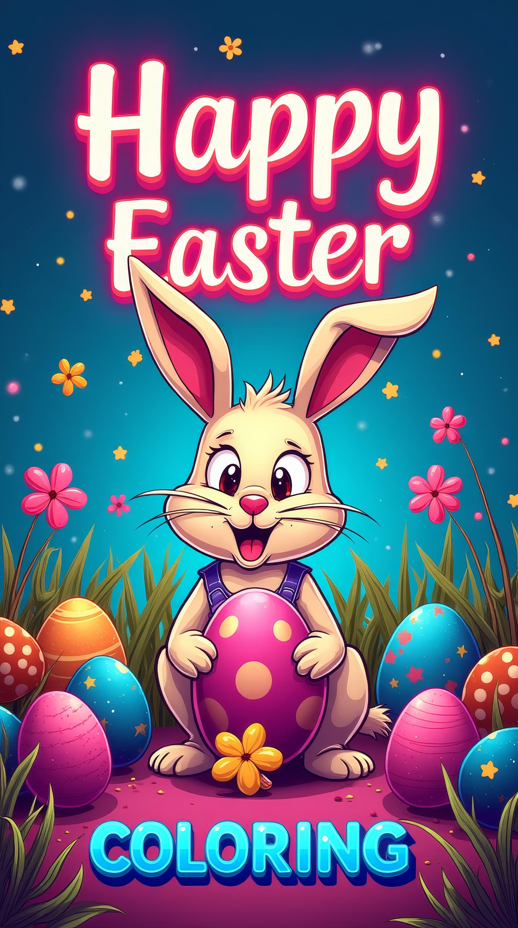 Easter Coloring Pages Book 1 for Kids, Daycares and Adults - Etsy