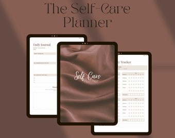 Planificador de cuidado personal, planificador de cuidado personal digital, diario de cuidado personal, planificador GoodNotes, planificador de bienestar, planificador iPad, planificador diario