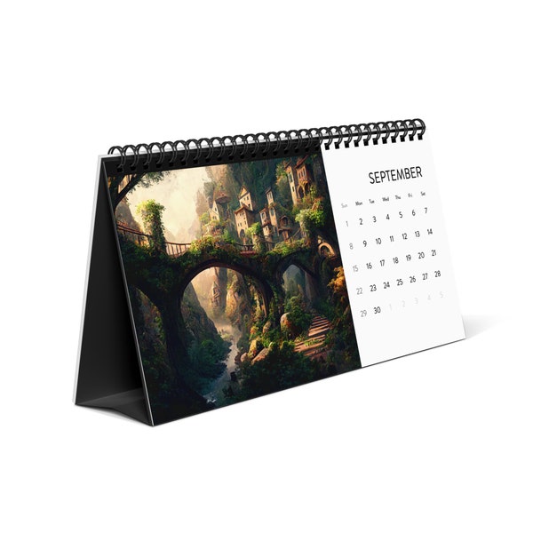 2024 Big Grid Calendars Etsy