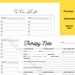 Therapy Session Note Tracker and to Do List - Etsy