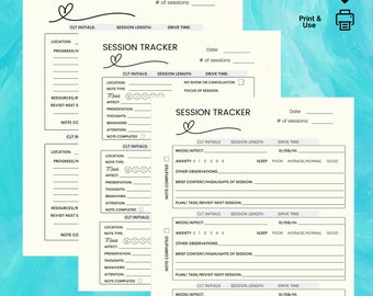 Sitzungs-Tracker für psychische Gesundheit