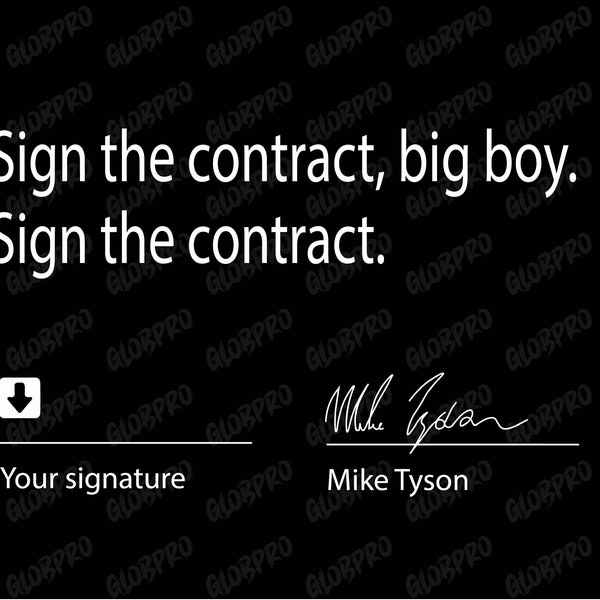 Sign the contract big boy sign the contact png Sign the contract png sign the contact bog boy png sign the contact shirt boxing game png