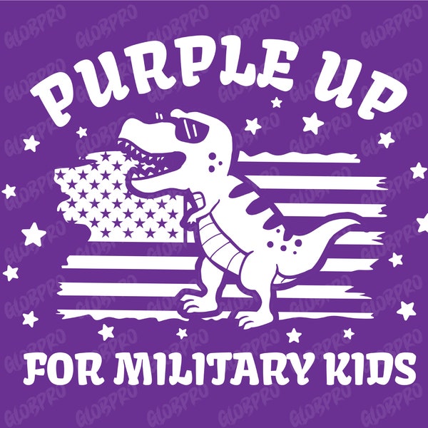 Purple Up For Military Kids Png svg Military Child Month Air Force Png Military Child Month Png Military Kids Awareness Png Military Kidspng