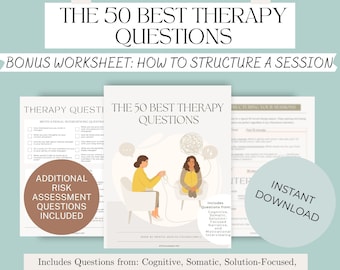 Therapy Questions: Risk Assessment & Session Outline (PDF)