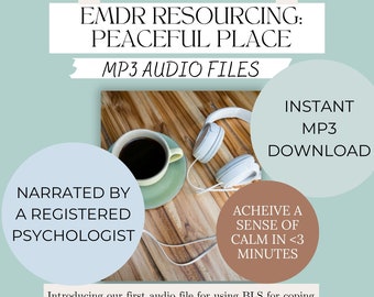 Ressources EMDR | Stimulation bilatérale (BLS) pour l'adaptation et la mise à la terre | Fichier audio Peaceful Place (MP3) Télécharger