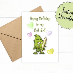 Stoner Birthday Card