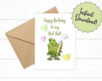 Stoner Birthday Card