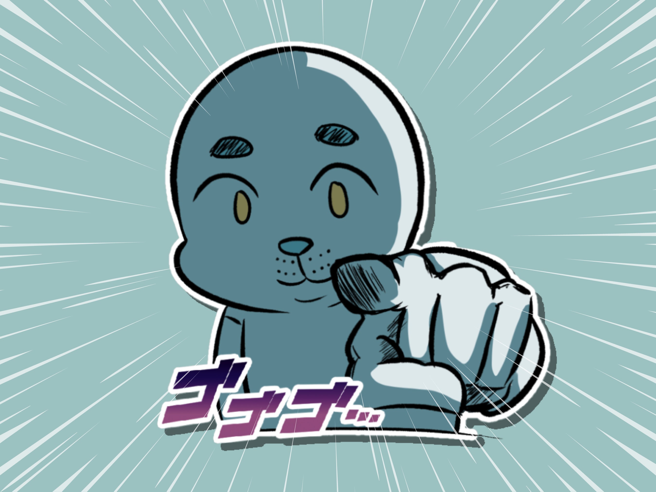 Jojo's Bizarre Adventure Menacing - Jojolion - Pin