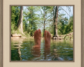 Utopia Texas Print, Summer Hill Country Art