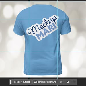 Shirt Mockup Front & Back SmartObject PSD Mock Up T-Shirt Smart Object Tee Mockup for Photoshop Add Logo Image Text and Background Colors