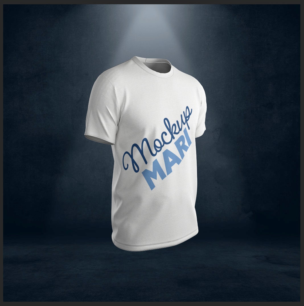 3D T-shirt Mockup Smartobject PSD Mock up Tee Shirt Smart Object Mockup ...