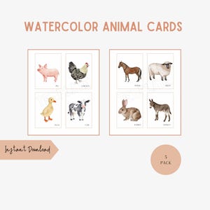 Schede animali stampabili