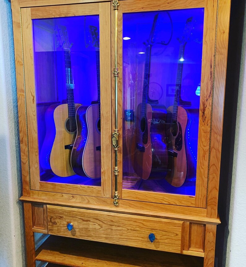 Guitar Display Cases Etsy