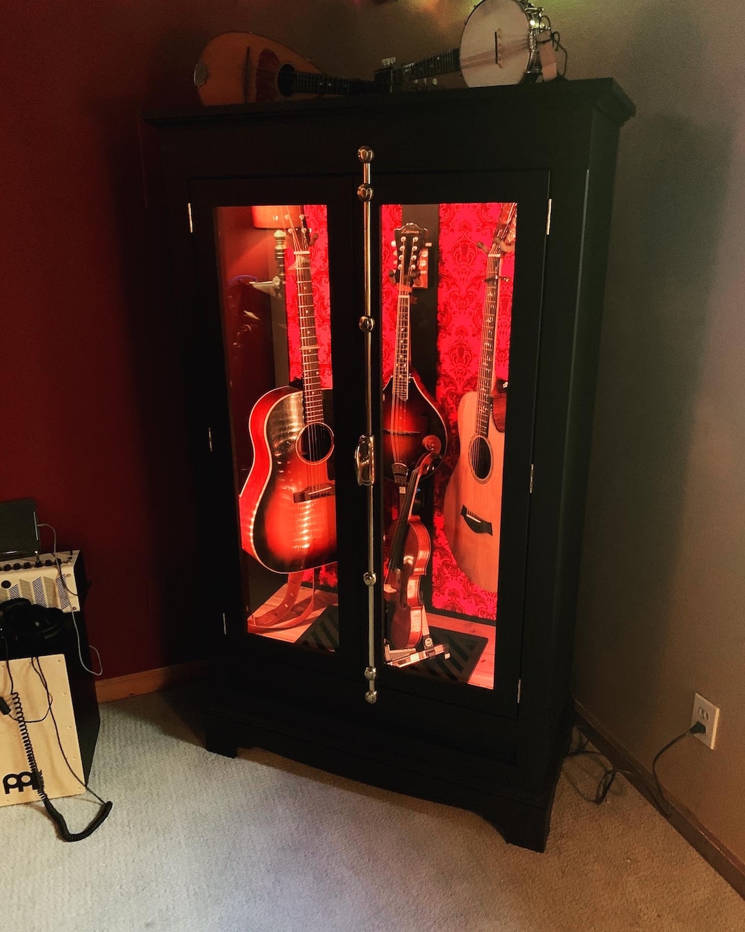Guitar Display Cases Etsy