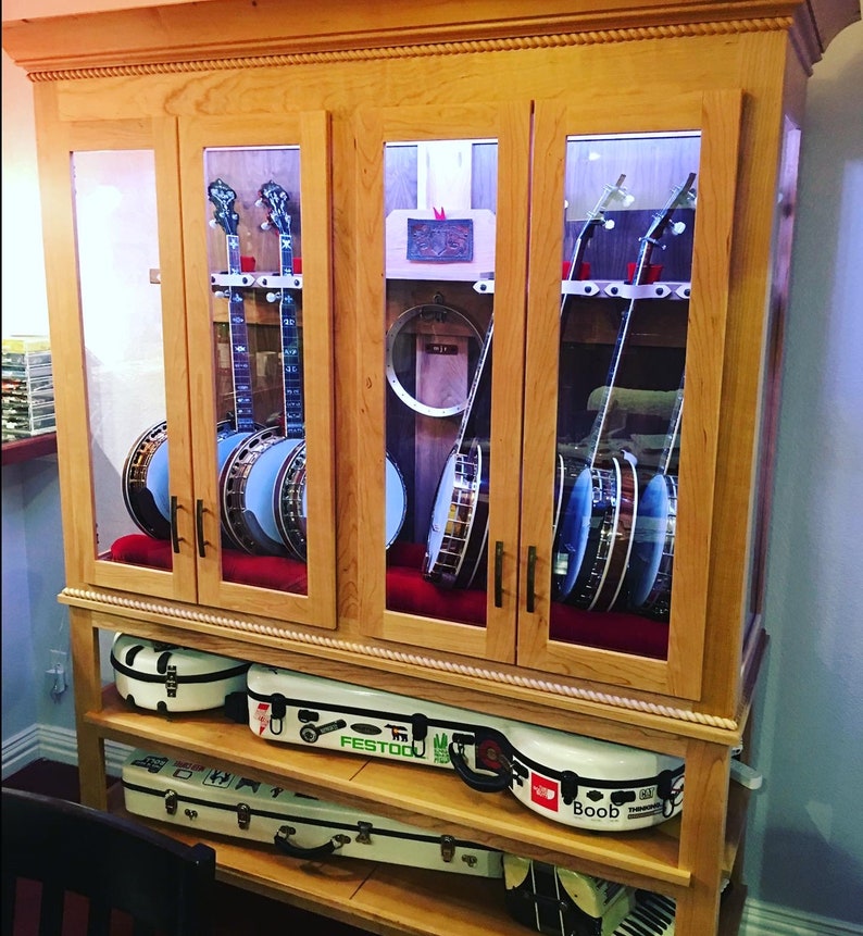 Guitar Display Cases Etsy