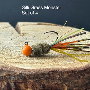 Hand tied crappie jigs