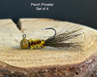 Hand tied crappie jigs