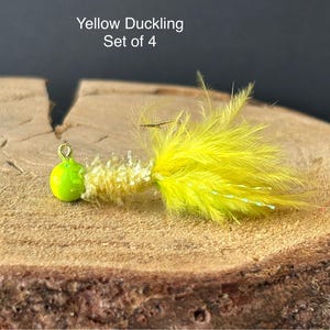 Hand tied crappie jigs