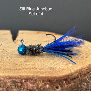Hand tied crappie jigs