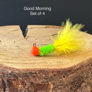 Hand tied crappie jigs