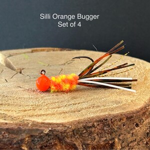 Hand tied crappie jigs