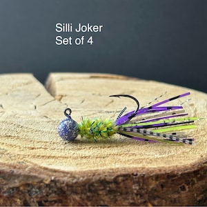 Hand tied crappie jigs