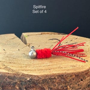 Hand tied crappie jigs