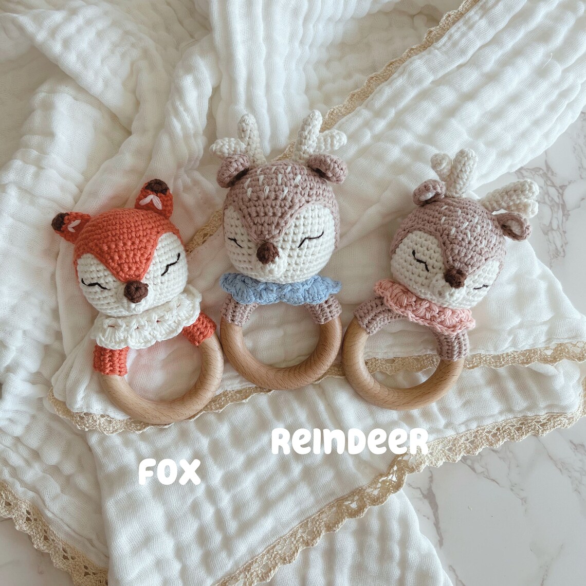 Personalized Baby Shower Rattle Gift Custom Crochet or Etsy