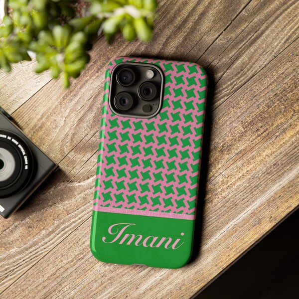 Imani personalisierte Tough Cases | Schwesternschaft inspiriert Handyhülle | Geschenk für sie | Geschenk für Mama | iPhone, Galaxy, Pixel-Optionen