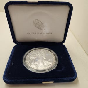 Proof 2013 American Silver Eagle w/ Box & COA