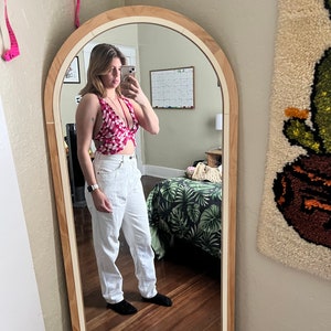 Butterfly crochet top