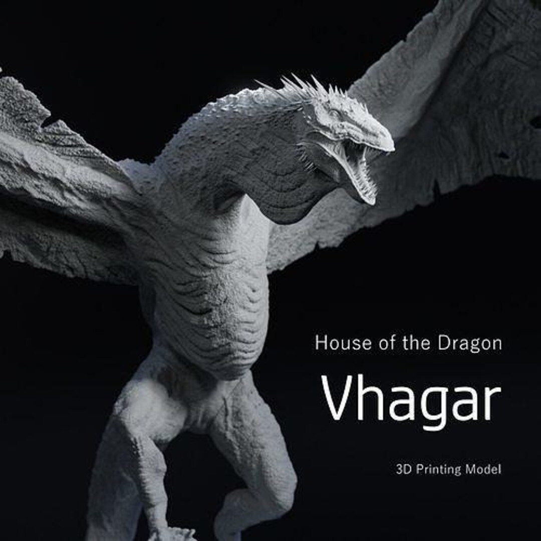 Vhagar STL 3D Dragon House of Dragon STL File for 3D Printers - Etsy UK