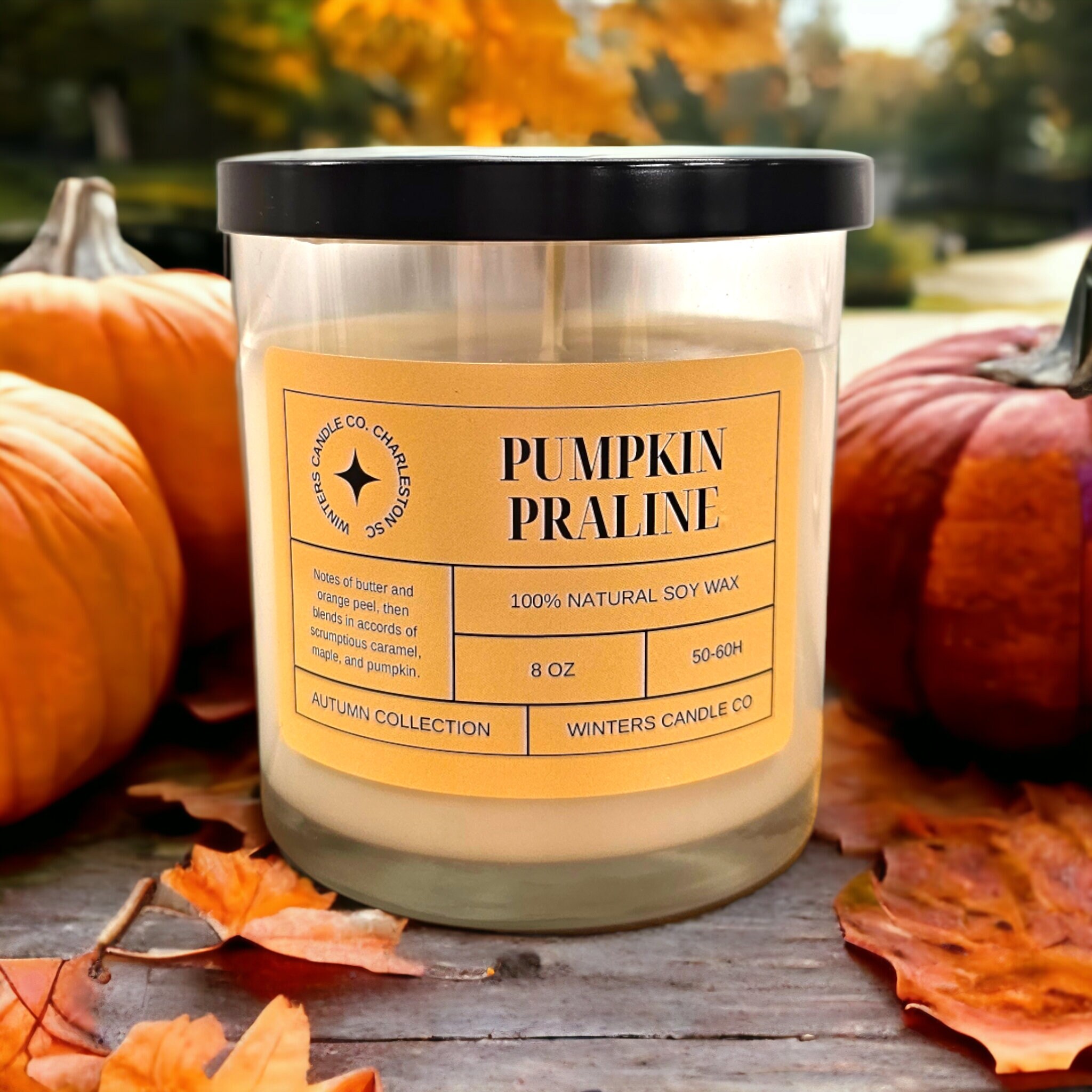 Pumpkin Praline WoodWick Candle - Mini